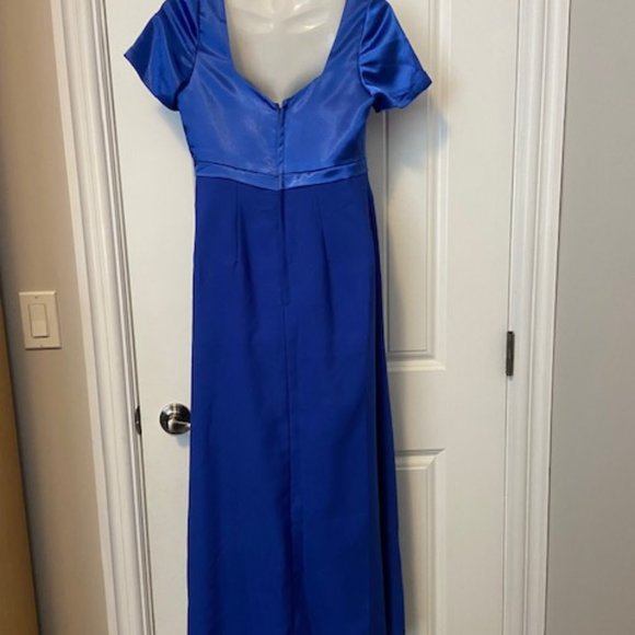 Royal Blue Bridesmaid Dress - Picture 2 of 4